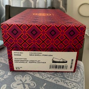 Used Tory Burch Espadrille Nappa Leather